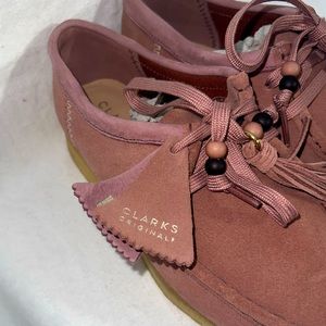 WOMENS SUEDE CLARKS SZ9
